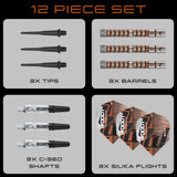 Harrows Luke Woodhouse Series 3 90% Tungsten Soft Tip Darts - view 5