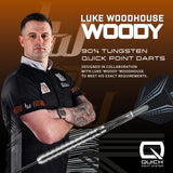 Harrows Luke Woodhouse Series 1 90% Tungsten QP Steel Tip Darts - view 5