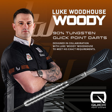 Harrows Luke Woodhouse Series 1 90% Tungsten QP Steel Tip Darts - view 5
