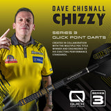 Harrows Dave Chisnall Chizzy Series 3 90% Tungsten QP Steel Tip Darts - view 5