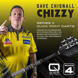 Harrows Dave Chisnall Chizzy Series 4 90% Tungsten QP Steel Tip Darts - view 5
