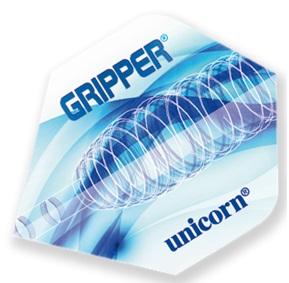 Unicorn Core 75 Gripper Blue & White Dart Flights