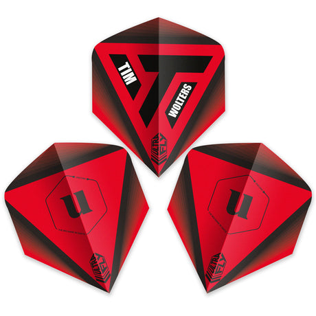 Tim Wolters Ultrafly BW Dart Flights by Unicorn - view 2