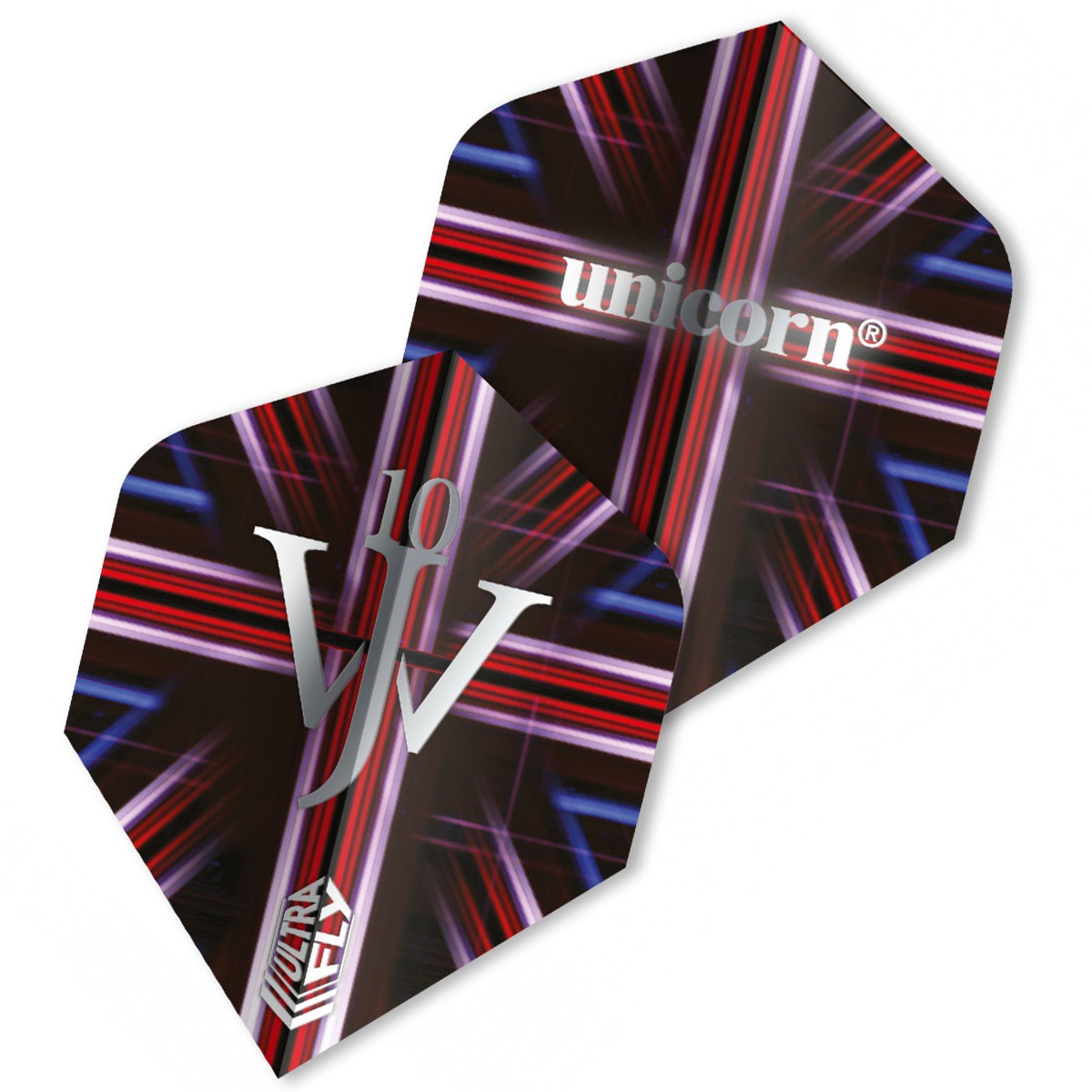 James Wade 10 Ultra Fly Authentic Dart Flights by Unicorn