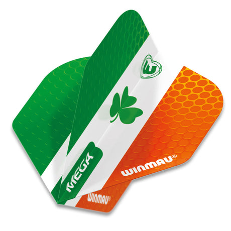 Winmau Mega Standard Ireland Clover Dart Flights (6900.129) [Standard Shape] - view 3
