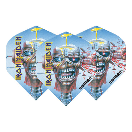 Iron Maiden - Can I Play with Madness 100 micron Standard Dart Flights by Winmau - view 2