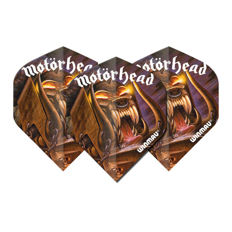 Motorhead - Orgasmatron 100 micron Standard Dart Flights by Winmau - view 2