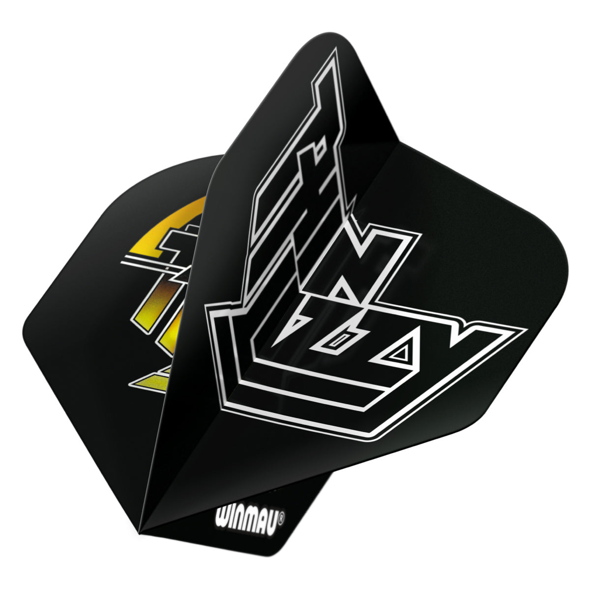 Rock Legends Thin Lizzy Black Dart Flights by Winmau - view 3