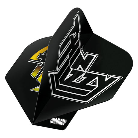 Rock Legends Thin Lizzy Black Dart Flights by Winmau - view 3