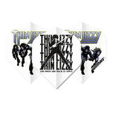 Rock Legends Thin Lizzy White Dart Flights by Winmau - view 2