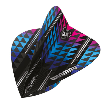 Prism Alpha Black, Blue & Purple Kite Flight by Winmau - view 3