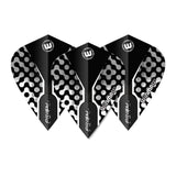 Prism Zeta Black, White & Grey Kite Flight by Winmau - view 2