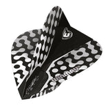 Prism Zeta Black, White & Grey Kite Flight by Winmau - view 3