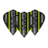 Prism Alpha MVG Black & Green Kite Flight by Winmau - view 2
