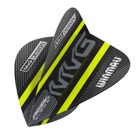 Prism Alpha MVG Black & Green Kite Flight by Winmau - view 3