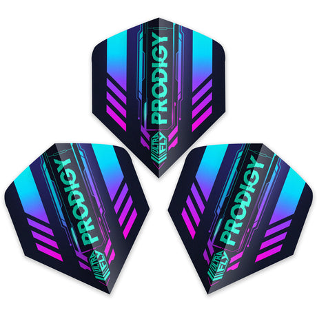 Prodigy Ultrafly BW Dart Flights by Unicorn - view 2
