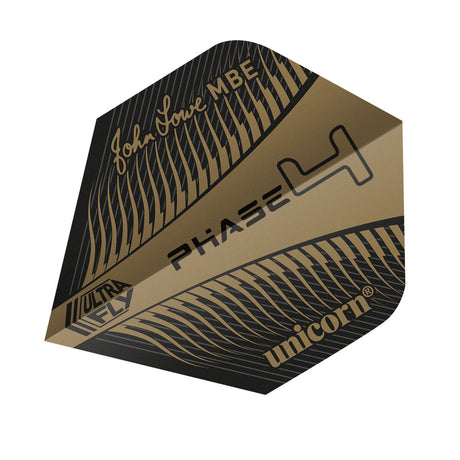 Unicorn Ultrafly John Lowe Gold Phase 4 Plus Dart Flights