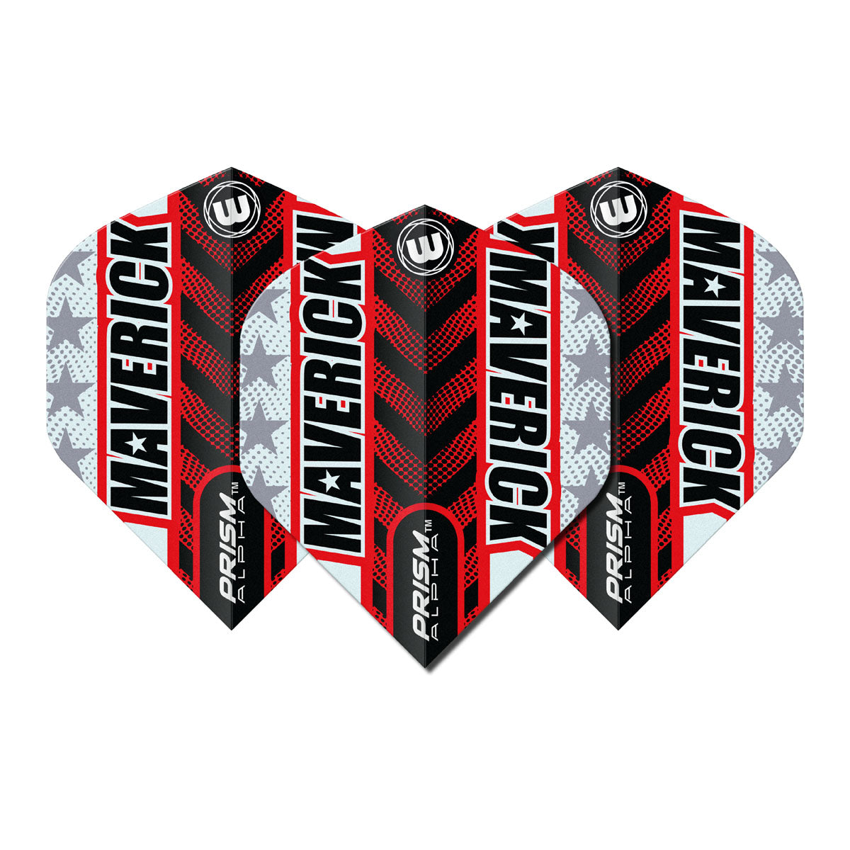 Prism Alpha Maverick Standard Dart Flights by Winmau - view 2