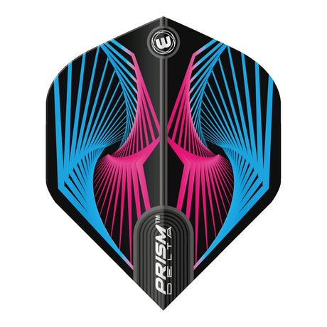 Prism Delta Spiral Blue and Pink Standard Dart Flights by Winmau