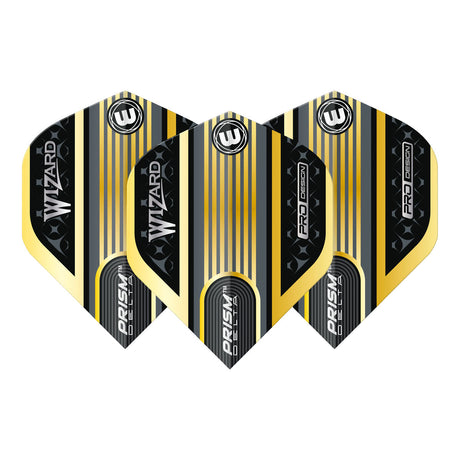 Prism Delta Wizard Gold Standard Dart Flights by Winmau - view 2