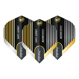 Prism Delta Daryl Gurney Black and Gold Standard Dart Flights by Winmau - view 2