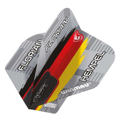 Prism Delta Florian Hempel Grey Standard Dart Flights by Winmau - view 3