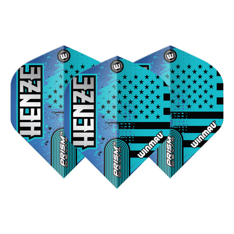Rick Henze Prism Delta Dart Flights by Winmau - view 2