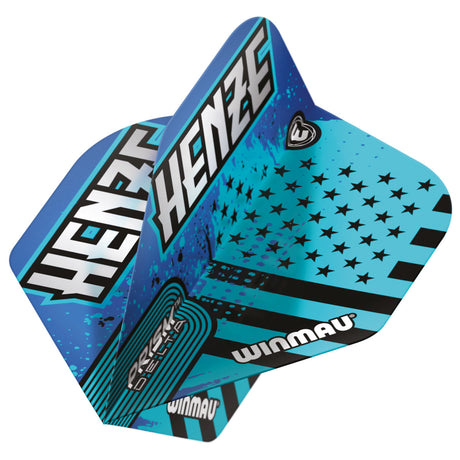 Rick Henze Prism Delta Dart Flights by Winmau - view 3
