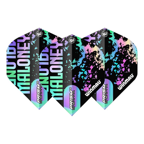 Mike Maloney Prism Delta Dart Flights by Winmau - view 2