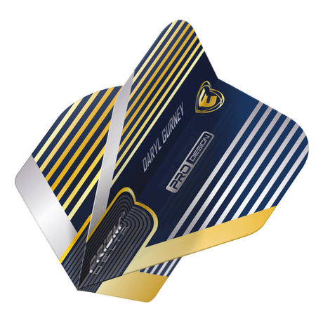 Prism Delta Daryl Gurney Blue & Gold No2 Dart Flights by Winmau - view 3