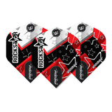 Prism Zeta Joe Cullen Rockstar 2 Dart Flights by Winmau - view 2