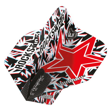 Prism Zeta Joe Cullen Rockstar 3 Dart Flights by Winmau - view 3