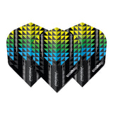 Prism Alpha Blue & Yellow No6 Dart Flights by Winmau - view 2