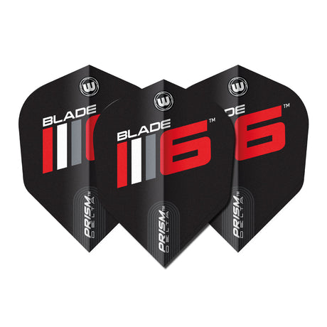 Prism Delta Blade 6 No6 Dart Flights by Winmau - view 2
