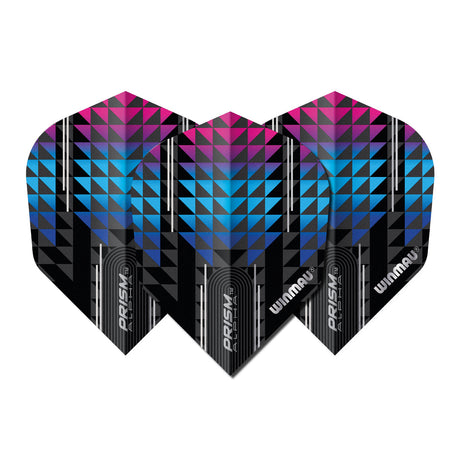 Prism Alpha Triangle Blue & Pink No6 Dart Flights by Winmau - view 2