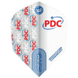 Prism Zeta PDC White No6 Dart Flights by Winmau