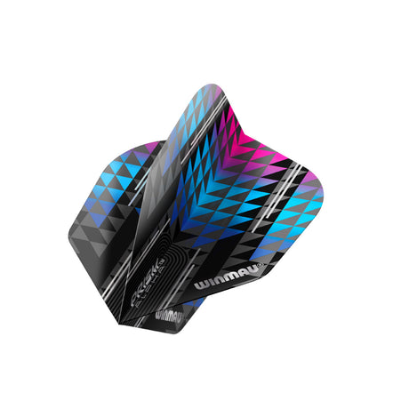 Prism Alpha Triangle Blue & Pink No6 Dart Flights by Winmau - view 3