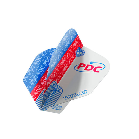 Prism Zeta PDC Red, Blue & White No6 Dart Flights by Winmau - view 3
