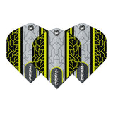 Prism Alpha Circuit Black and Yellow Standard Dart Flights by Winmau - view 2