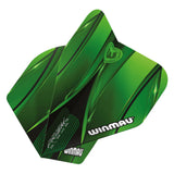 Prism Alpha Sniper Green Black Dart Flights by Winmau - view 3