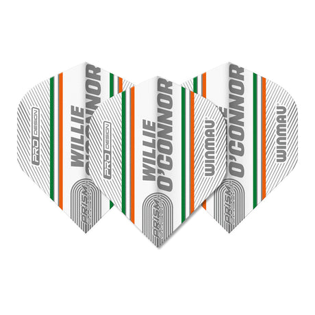 Prism Alpha Willie O'Connor Dart Flights by Winmau - view 2