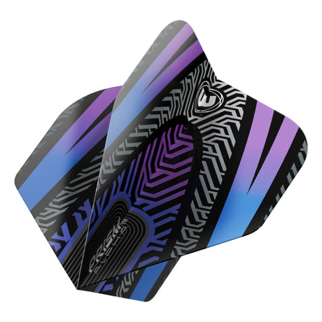 Prism Alpha Black & Purple No2 Dart Flights by Winmau - view 3