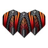 Prism Alpha Black & Orange No2 Dart Flights by Winmau - view 2