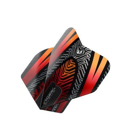Prism Alpha Black & Orange No2 Dart Flights by Winmau - view 3
