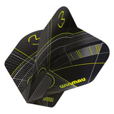 Winmau Prism Delta MvG Black & Green No2 Dart Flights - view 3