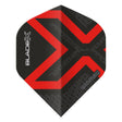 Winmau Blade X Prism Delta Metallic Black & Red Dart Flights