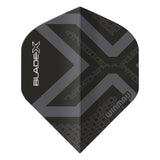 Winmau Blade X Prism Delta Metallic Black Dart Flights