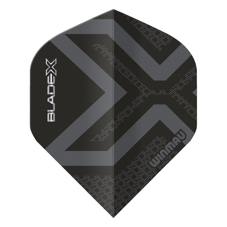 Winmau Blade X Prism Delta Metallic Black Dart Flights
