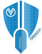 Winmau Prism Alpha Vincent van Der Voort Dart Flights 166 100 micron Standard Blue White