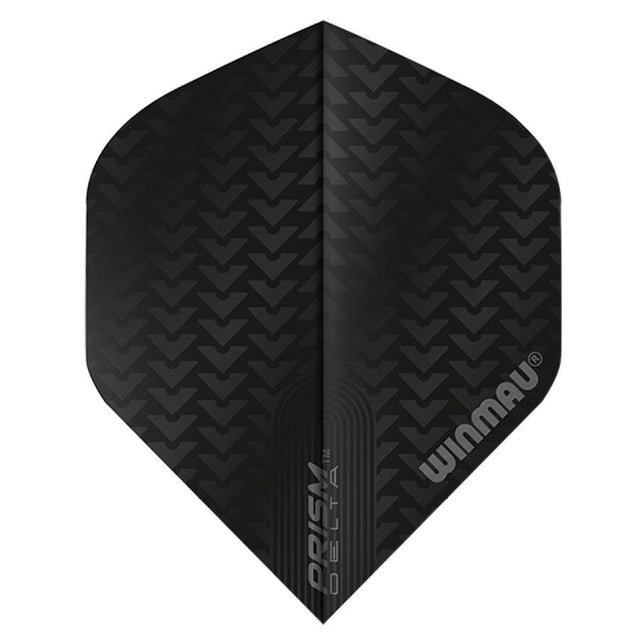 Winmau Prism Delta Black V Dart Flights Standard